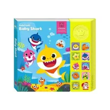 Pinkfong Baby Shark Sing-Alongs Sound Book (10 kids favorite songs) New