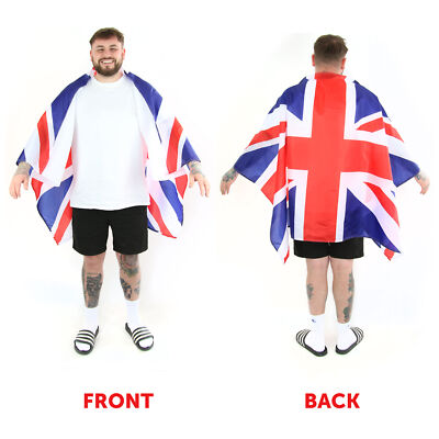 I LOVE FANCY DRESS Confezione Da 3 Mantelle Con Bandiera Union Jack – Indossabili, Per Eventi Britannici