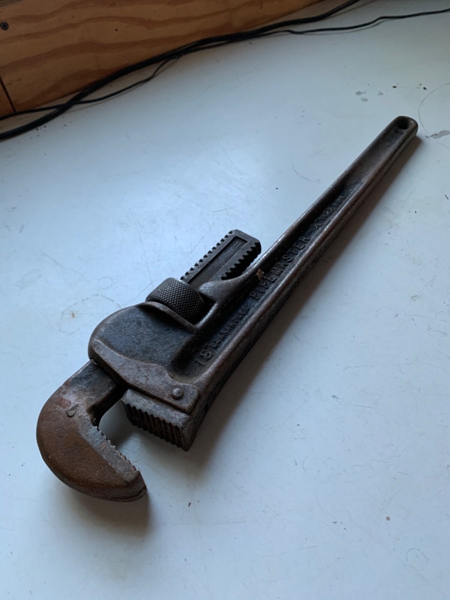 Large Antique Pipe Wrench | eBay