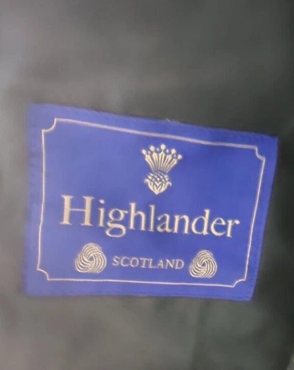 Ex-Hire Black Prince Charlie Jacket& Waistcoat made in Scotland, 14oz wool £99 - Image 3 of 4