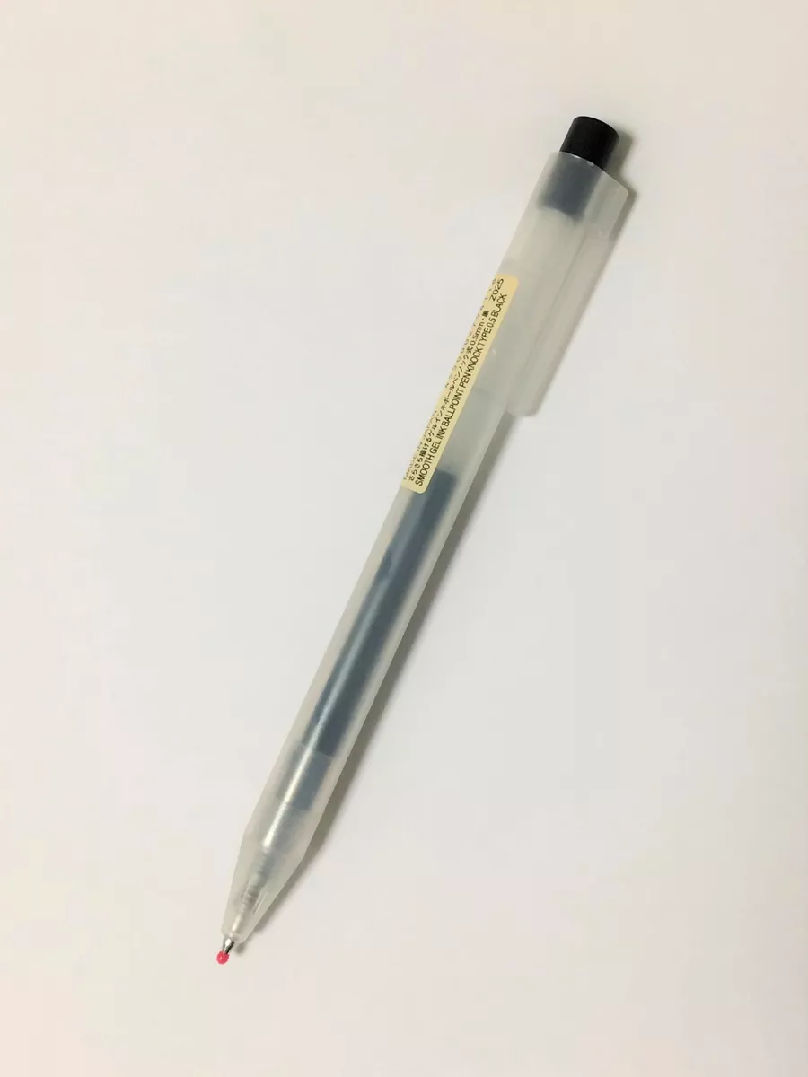 MUJI Smooth Gel Ink Retractable Ballpoint Pen / Refill 0.5mm