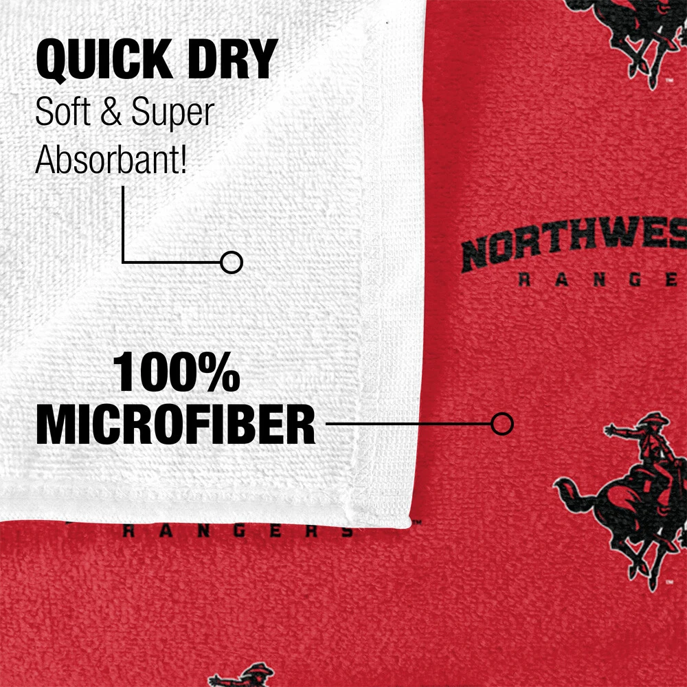 Northwestern Oklahoma State University Beach Towel/Bath Towel, 30"x60" Logo