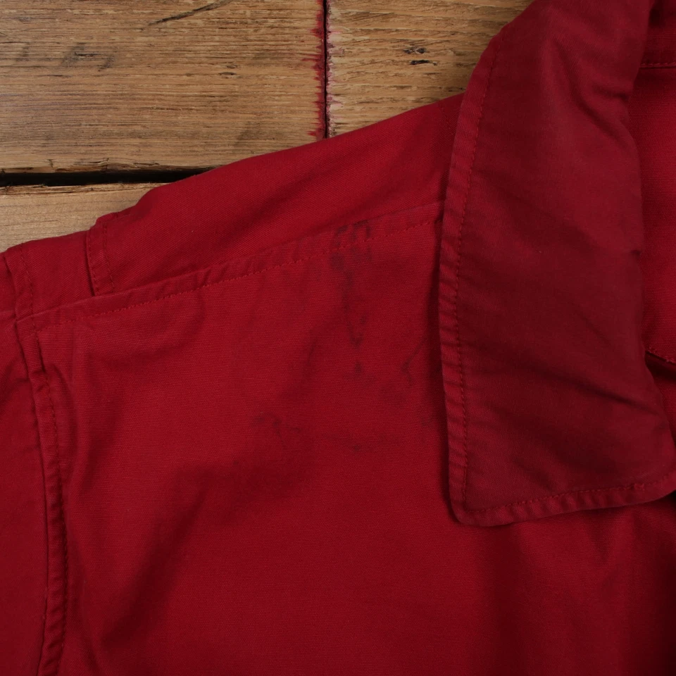 Vintage SPerry Workwear Jacket 2XL Sailing Barn Chore Red — 第 4/4 张图片