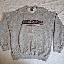 Y2K Harley Davidson Seattle Washington XL XLarge Sweatshirt Crewneck Lynwood