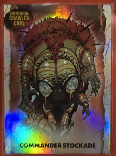 Dungeon Crawler Carl #97 Commander Stockade Silver Foil Holo Borant - product listing photo