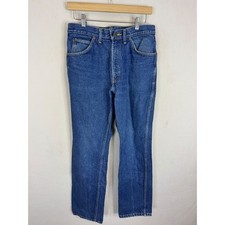 Vintage 90s Lee Straight Leg Blue Denim Jeans 30X31 202-0911