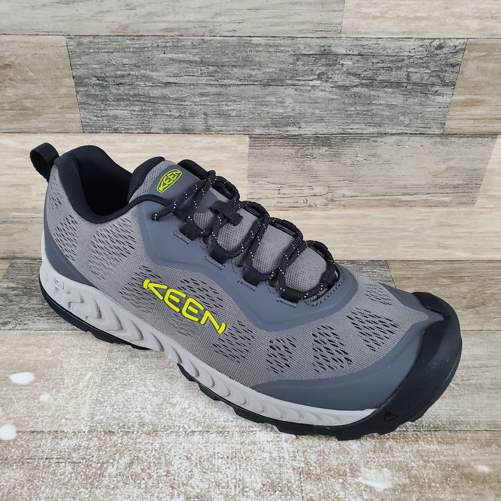 Scarpe Keen Nxis Speed Uomo Tg 11 Acciaio Grigio Sera Primula Escursionismo Sneakers
