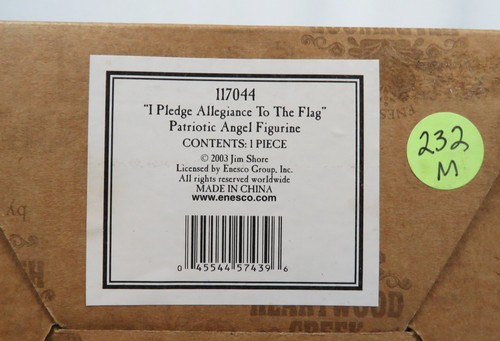 Lot 3 Jim Shore Independence Day Figures God Bless America, Never Forget, Afloat - Picture 13 of 13