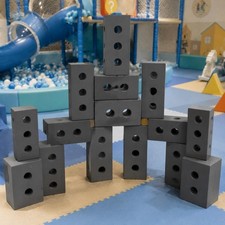 Foam Brick Building Blocks for Kids Soft Fake Brick Toy for Preschool Kids