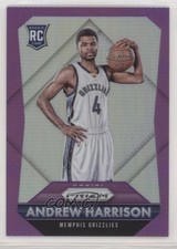 2015-16 Panini Prizm Rookies Purple Prizm /99 Andrew Harrison #343 2ct