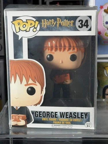 Funko Pop! Vinyl: Harry Potter - George Weasley #34 with PROTECTOR