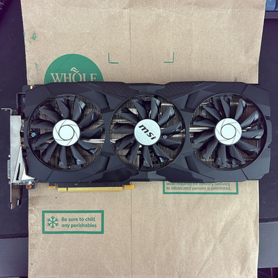 MSI GeForce GTX 1070 Ti DUKE OC 8GB GDDR5 PCIe HDMI DP DVI-D Graphics Card