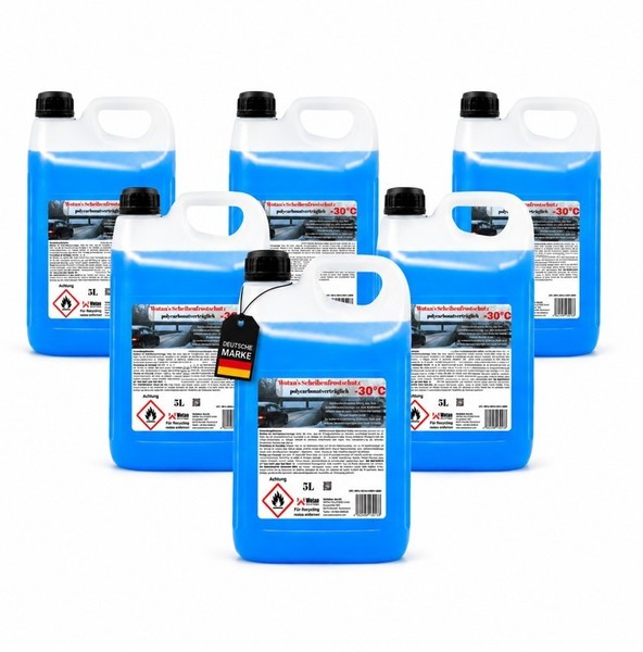 6 X 5 L Scheibenfrostschutz Konzentrat -30 °C Wischwasser Auto Frostschutz-image