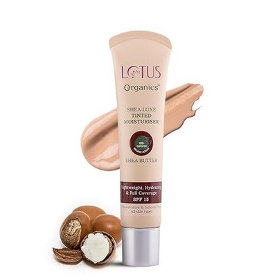 Lotus Organics+ Shea Luxe Tinted Moisturizer | 100% Certified Organic Shea Butte