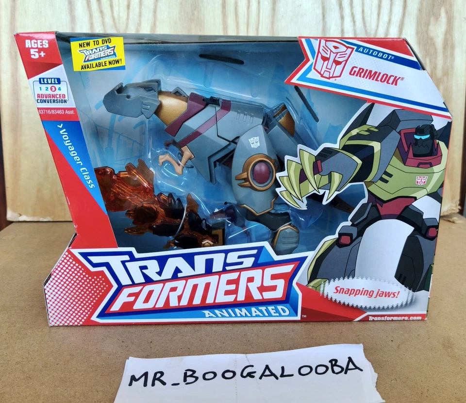 Transformers Animated 2008 Grimlock Voyager Class MISB - Immagine 2 di 4