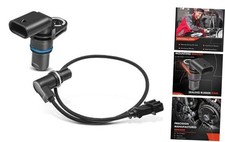 2-PC Engine Camshaft Crankshaft Position Sensor Compatible with Volkswagen