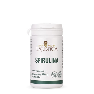 Ana Maria Lajusticia Spirulina Healthy Supplement Minerals Vitamin 160pcs NEW