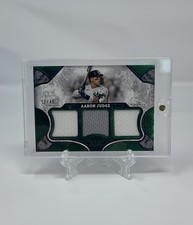 2025 Topps Tier One Aaron Judge Green Triple Relic #17/49 T1R-AJ Yankees