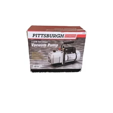 Pittsburgh Automotive 3 CFM Two Stage Vacuum Pump 120VAC 60Hz Motor HVAC
