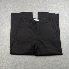 Everlane Pants Womens Size 2 Black Wide Leg High Rise Trouser Work Dressy Office