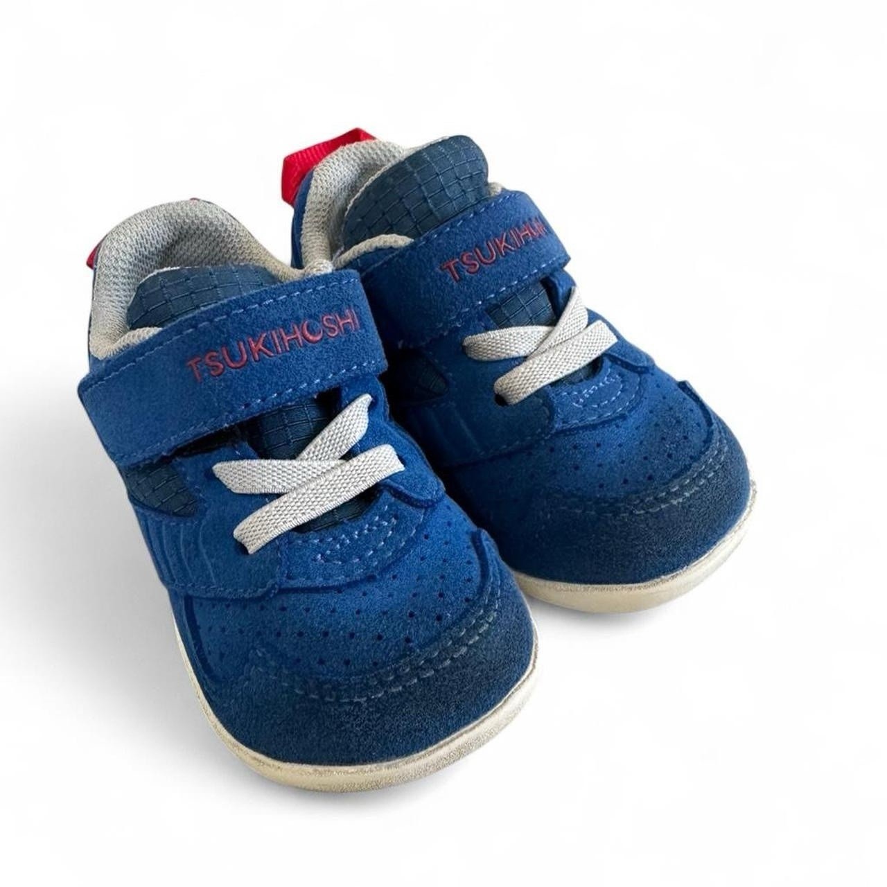In Royal/red Size 4.5 Toddler Sneakers First Walkers