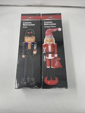 Snap-on Tools Custom Nutcracker Set Of 2 *snappy Klaus And Steve New