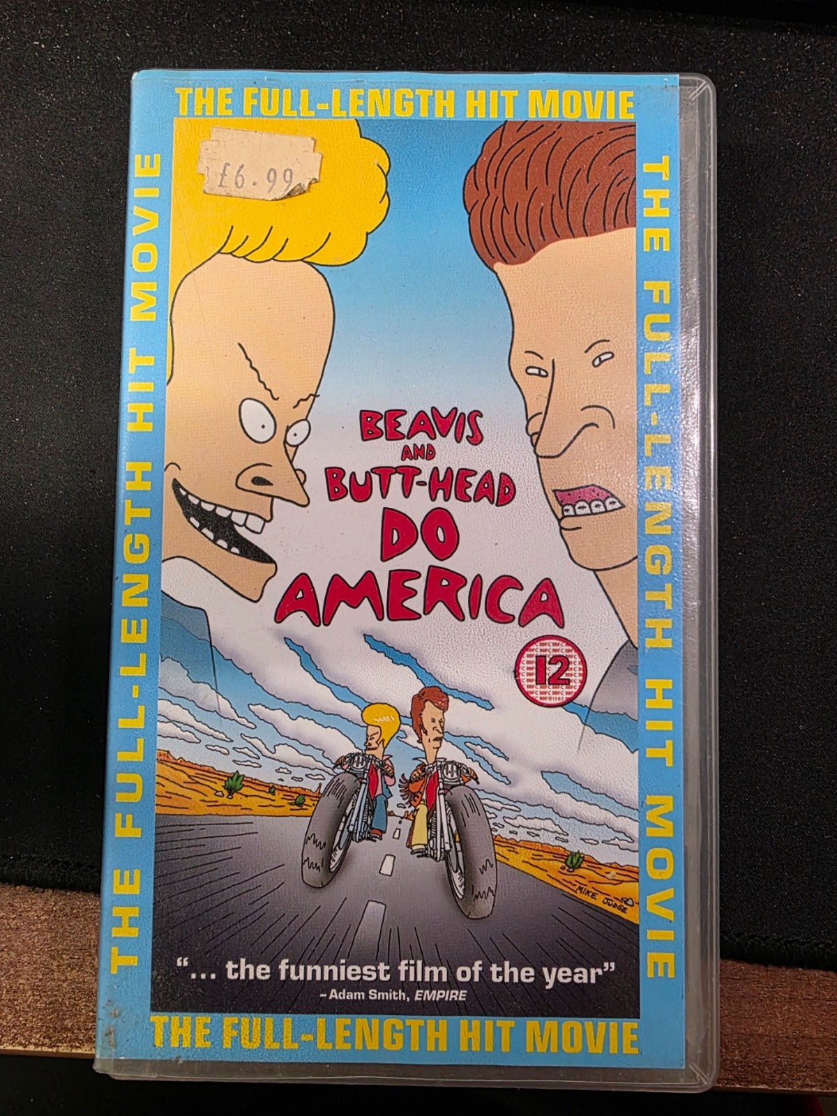 Beavis And Butt-Head Do America - VHS - PAL - 1997   Pre Owned