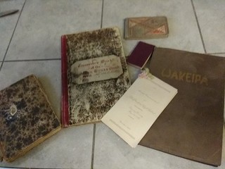 1869 1923 historic PENDLETON OREGON Ephemera Brass Band Ledger High School