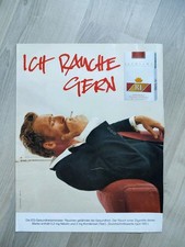 Poster Zeitschrift Werbung 1990er Jahre 90er Jahre Zigaretten R1 Reemtsa