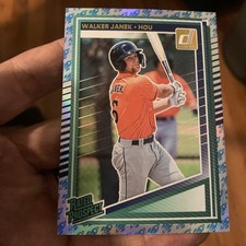 2025 Panini Donruss - Rated Prospects Walker Janek #176 Rockets Parallel (RC)