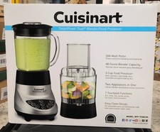 Cuisinart Smartpower Duet /Food Processor 7 Speed Blender Brushed Chrome