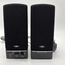 CYBER ACOUSTICS CA-2014 MULTIMEDIA DESKTOP COMPUTER SPEAKERS ULB3-15