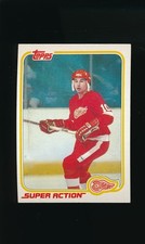 1981-82 Topps #W129 Dale McCourt SA * Center * Detroit Red Wings * NM *