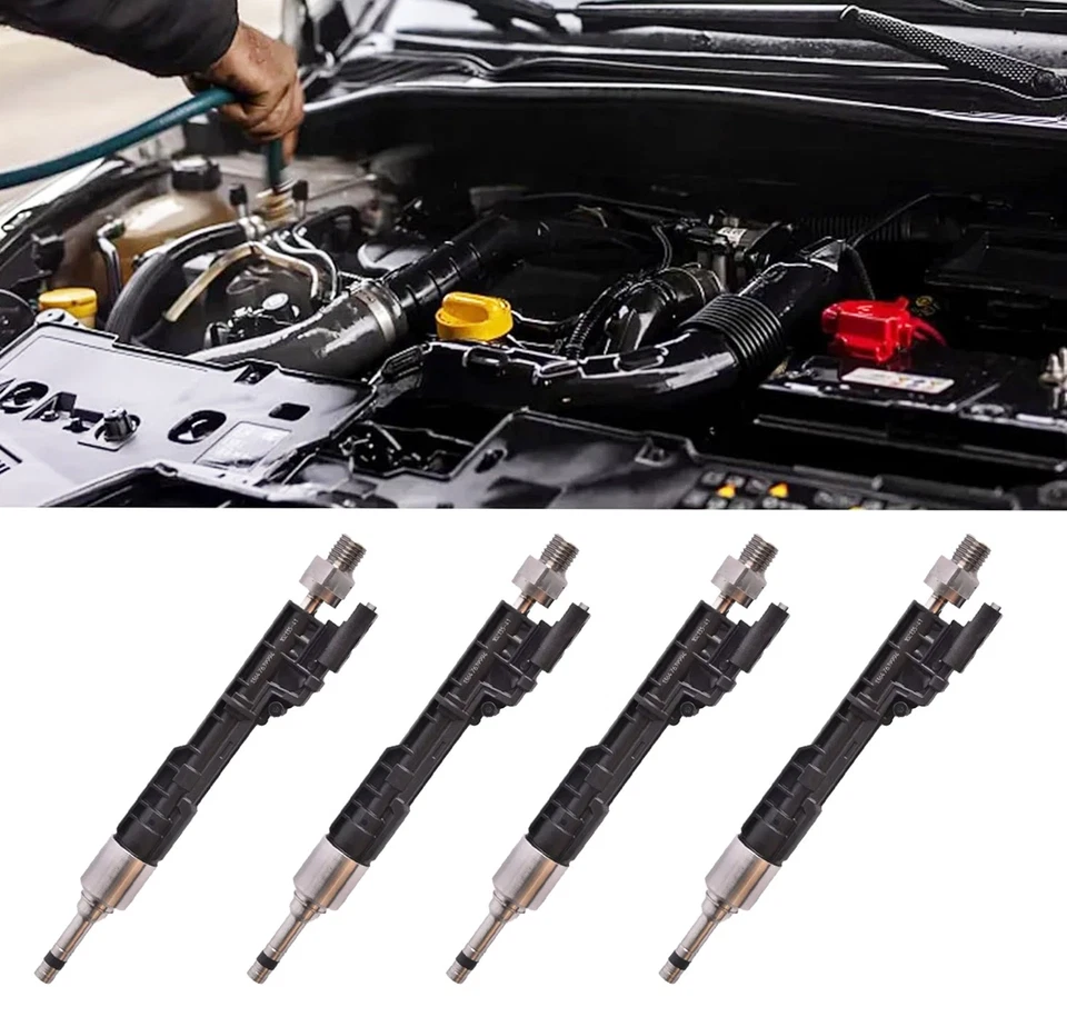 4X Inyector de combustible 13647639994 0261500172 para BMW X1 X3 X5 X6 Z4 228i 328i 428i l4 Foto 4 de 4
