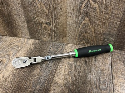 snap-on スナップオンFHX80Aソフトロッキングラチェット SNAP-ON FHX80A 3/8 LOCKING FLEX HEAD RATCHET LONG HANDLE SOFT GRIP