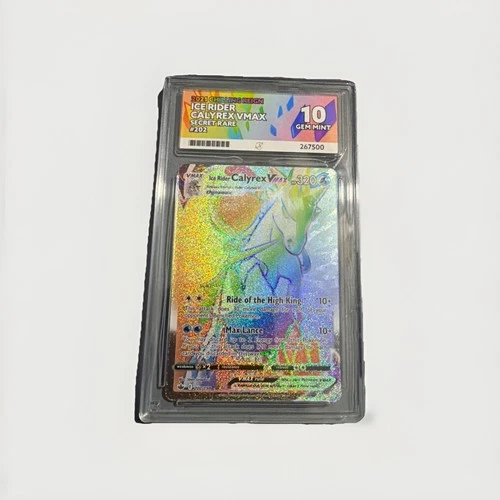 Ice Rider Calyrex VMAX (Secret) 202/198 Sword & Shield - Chilling Reign ACE 10