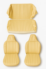 Housses De Siège Pour VW Coccinelle Cabriolet 1302 LS Année 1972 Beige