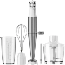 Immersion Blender Handheld Corded Hand Blenders Set 1100W,Trigger Variable 5in1.