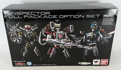 WINSPECTOR FULL PACKAGE OPTION SET S.H FIGUARTS BANDAI ACTION FIGURE *NEW*