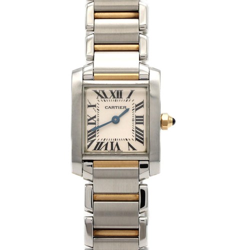 Cartier Tank W51007Q4 20 mm Silver Dial