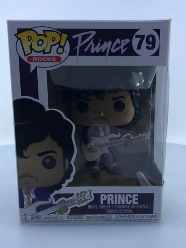 Funko POP! Rocks Prince Purple Rain #79 Vinyl Figure DAMAGED BOX SEE PICS
