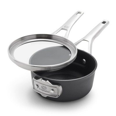Calphalon Premier Space Saving 1.5 Quart Hard Anodized Nonstick Saucepan w/Lid