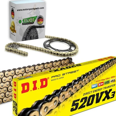Kettensatz DID VX3 für Yamaha Raptor YFM 700 R Tuning 16/36 Goldkette - Bild 1 von 4