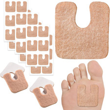 36 Pieces U-Shaped Felt Callus Pads, Metatarsal Pads Pain Relief Adhesive Corn P
