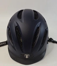Tipperary Equestrian Riding Helmet Sportage Navy Blue-Black ATSM F1163-04a