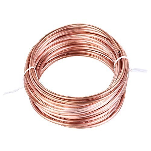 Copper Refrigeration Tubing Coil 4mm OD x 3mm ID x 24.5Ft AC Tube