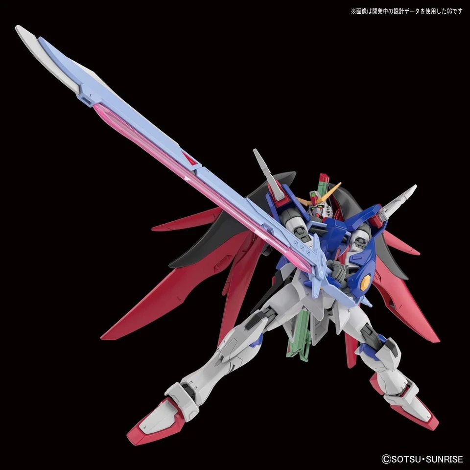 Мобильный костюм BANDAI HGCE Gundam Seed Destiny масштаб 1/144 предварительно окрашенная пластиковая модель - Изображение 3 из 4