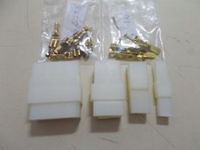 Molex Connector/Socket, Various, 4 Pieces, With Contacts M/F, B-12-3