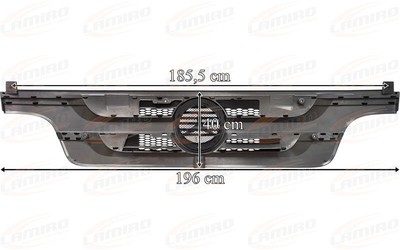fits MERCEDES ATEGO MP3 Grill Frontgrill Kühlergrill LIFT 