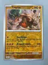 Ting-Lu - Paradox Rift - 109/182 - Reverse Holofoil Rare - Pokemon